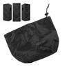 Oxford Fabric Speaker Cover Heavy Duty Weatherproof Dust Proof Cover Black Color Wall Mounted Protective Cover Outdoor Use