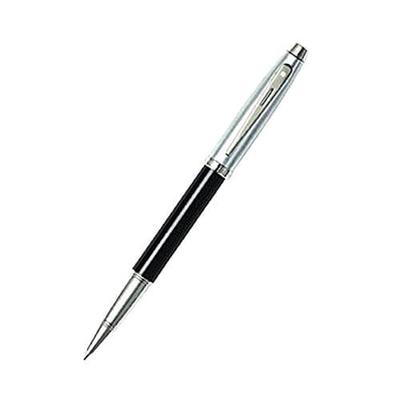 Sheaffer 100 Glossy Black/Chrome/Nickel Plated Pen (Rollerball)