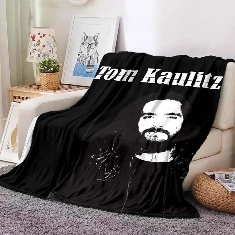 Tokio Hotel Band Retro Printed Blanket Warm Blanket Flannel Soft and Comfortable Blanket Home Travel Bedding Birthday Gift