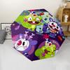 Happy Tree Friends3 Print Automatic Umbrella, 8 Rib Iron Frame, Plastic Handle, Suitable for Outdoor Travel &Daily , Ideal Gift