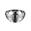 Stainless Steel Bowl Home Insulation Mixing Bowls Noodle Salad Bowl Silver