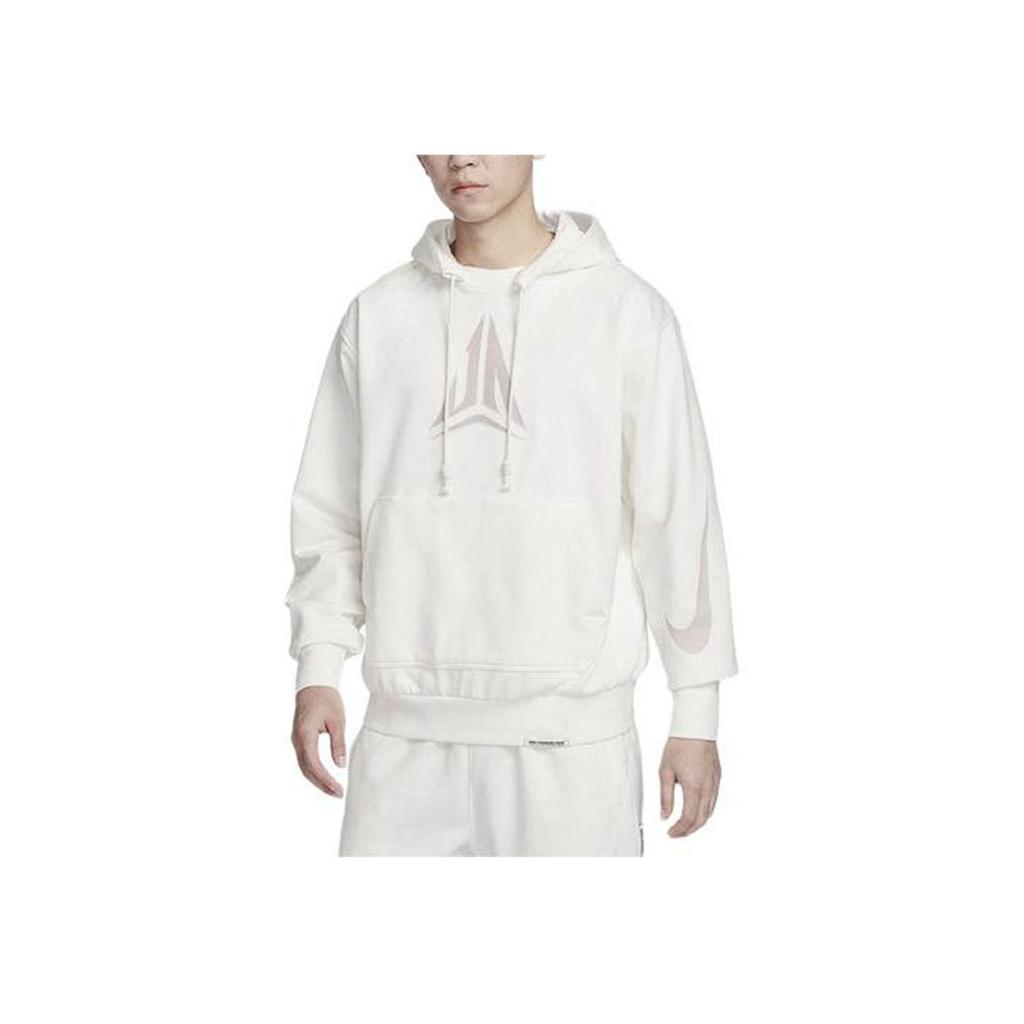 Nike Geometric Pattern Quick-Dry Hoodie Men Tops White FN2988-133