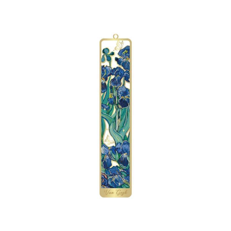 National Style Hollow Flower Metal Bookmark Exquisite Sunflower Lotus Rose Shape Book Marks Student Reading Stationery School Supplies Gifts