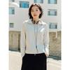 Women's Fleece-Lined Lapel Sweatshirt