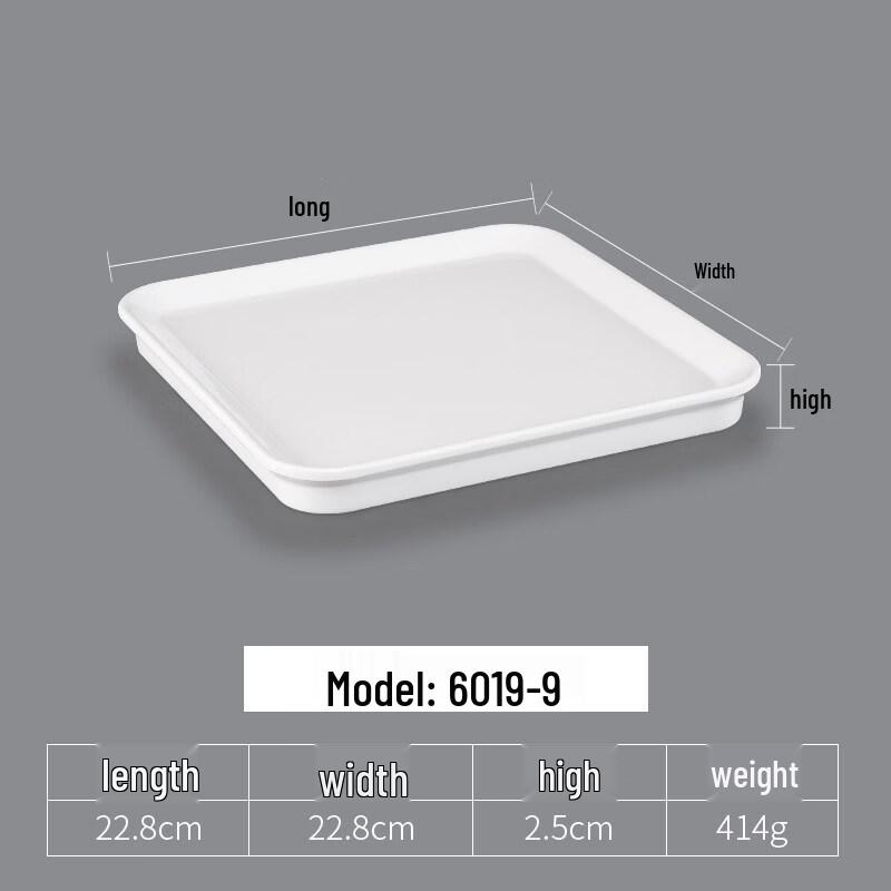 YiPan Melamine Compartment Plate Set (5-Pack)