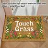 Entrance Hallway Crystal Velvet Floor Mat, Stain-resistant, Easy To Clean, And Wear-resistant.