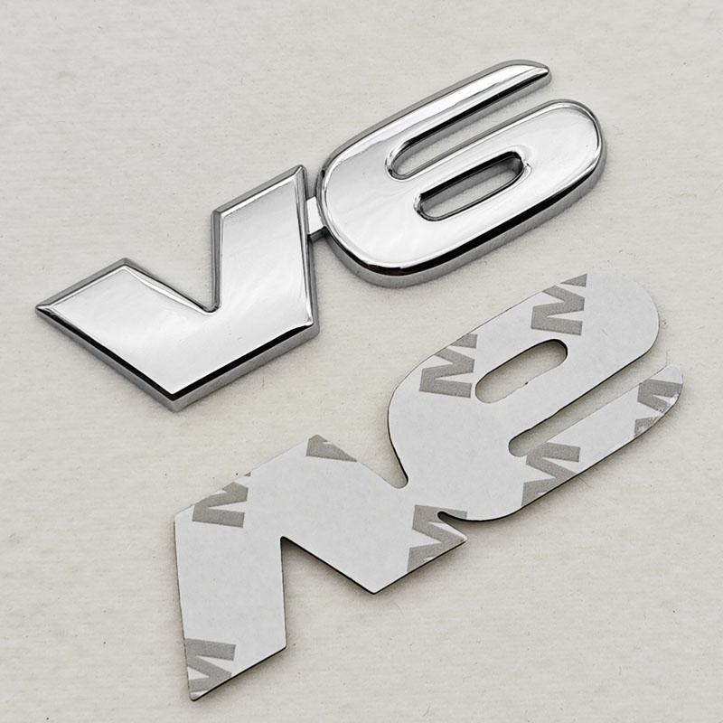 3D Car Sticker Logo V6 4X4 SR5 TACOMA Trunk Badge Door Waier Line C-Pillar Emblem Decals For Toyota TACOMA N170 N260 N300 N400