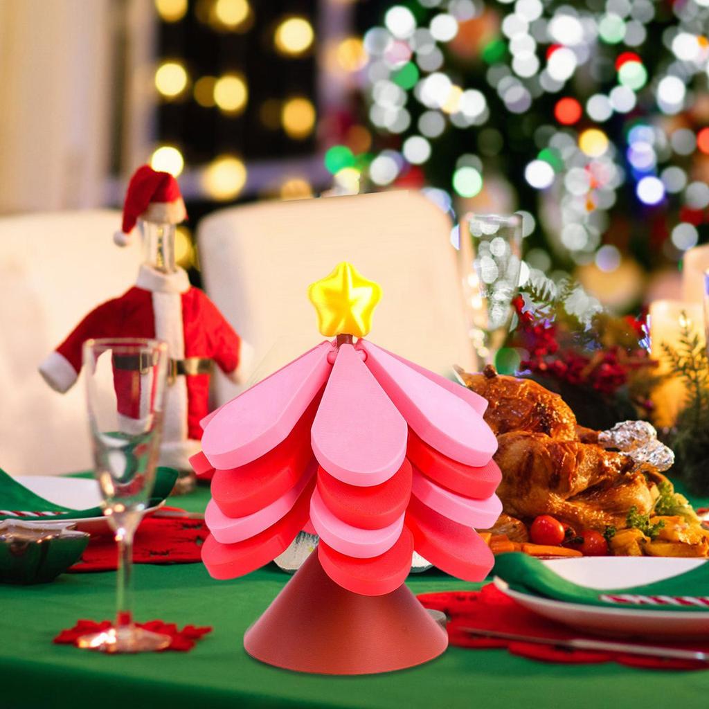 Foldable Insulation Trivets for Hot Dishes Tree Shape Table Mat Holders Heat Insulated Pad Set Coasters for Pots