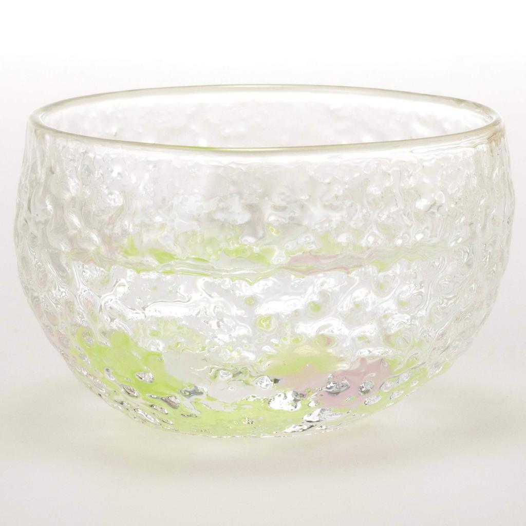 Toyo Sasaki Glass Cold Sake Glass Sake Cup Cup Made In Japan In Green 70ml 48 Pieces SA301 (Sold Case) Approx.