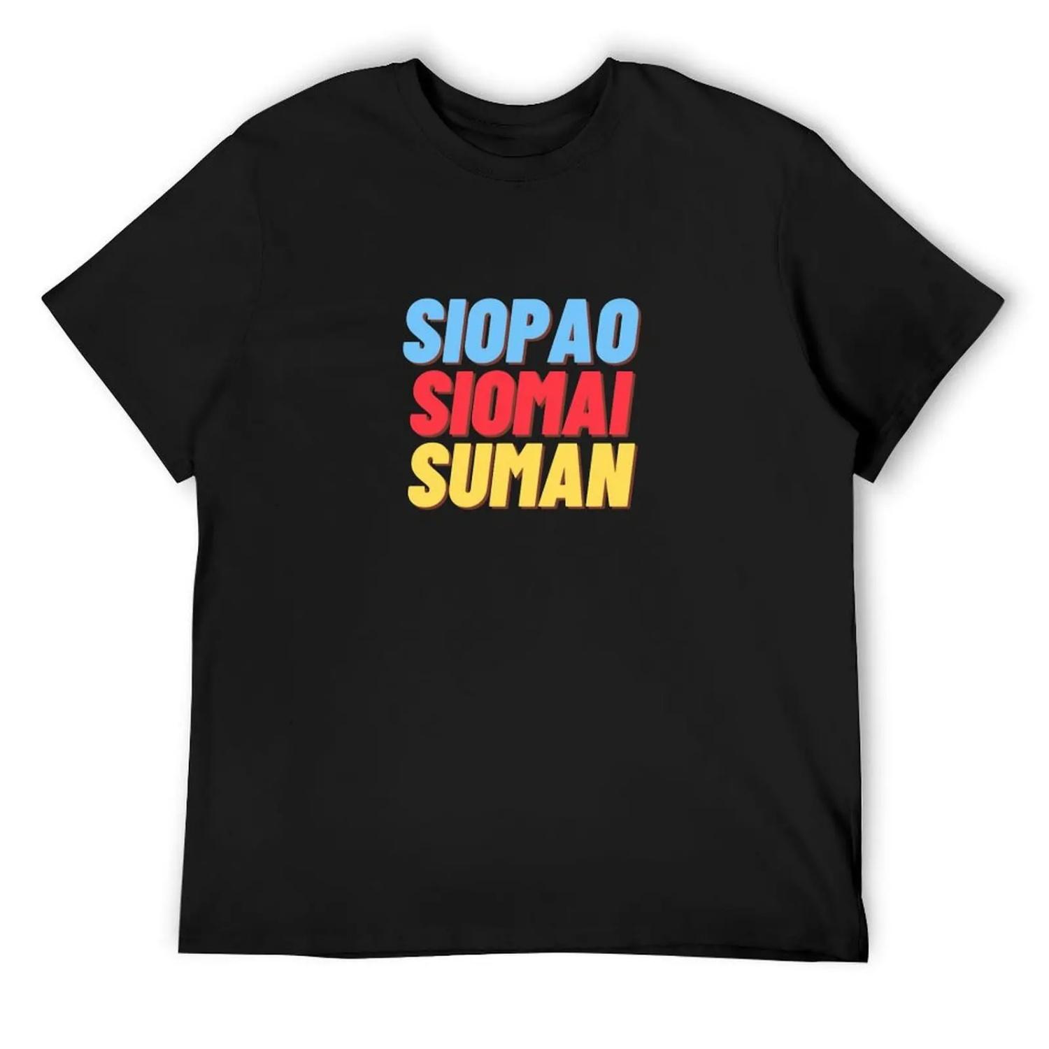 

SIOPAO SIOMAI SUMAN T-Shirt valentines clothes anime figures cute tops outfits for men XXXXXL різнокольоровий