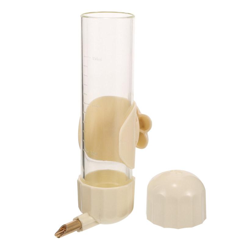Automatic Bird Waterer Feeder for Cage Plastic Safe Sturdy Compact Lightweight Water Dispenser for Parrots Lovebirds