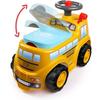 Ride-on - FALK - School Bus - Opening Seat - Steering Wheel - From 12 Months - 100% Made In France