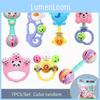 Leichte und strapazierfähige Babysocken mit Rasseln Spielzeug für Jungen und Mädchen