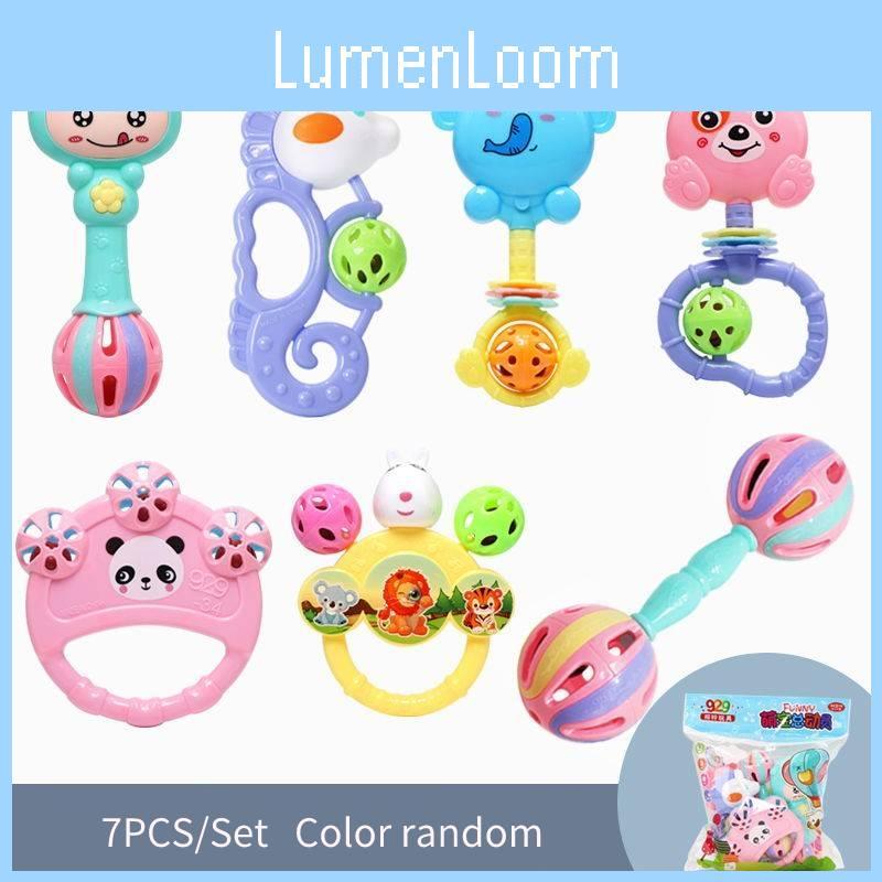 Leichte und strapazierfähige Babysocken mit Rasseln Spielzeug für Jungen und Mädchen