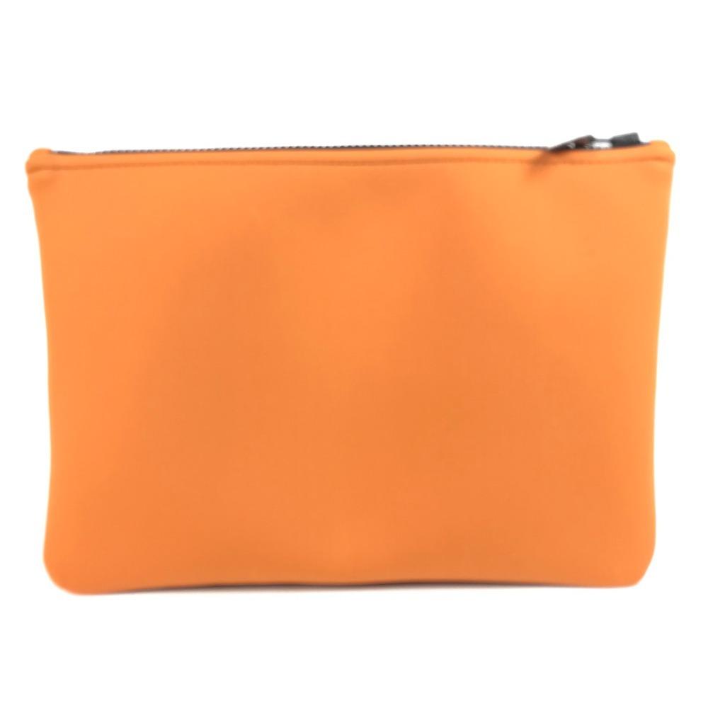 Hermes Neovan MM Clutch Bag Multi Pouch Makeup Pouch Pouch Polyamide Orange