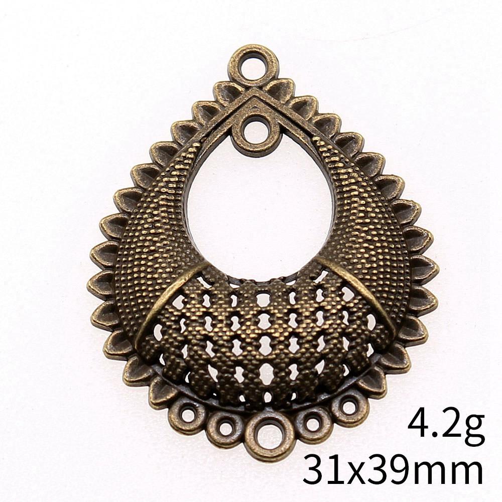 NewArrivals Jewelry Findings Angel Dream Catcher Earring Connector Accessories Parts Women's Bag Accessories For Women
