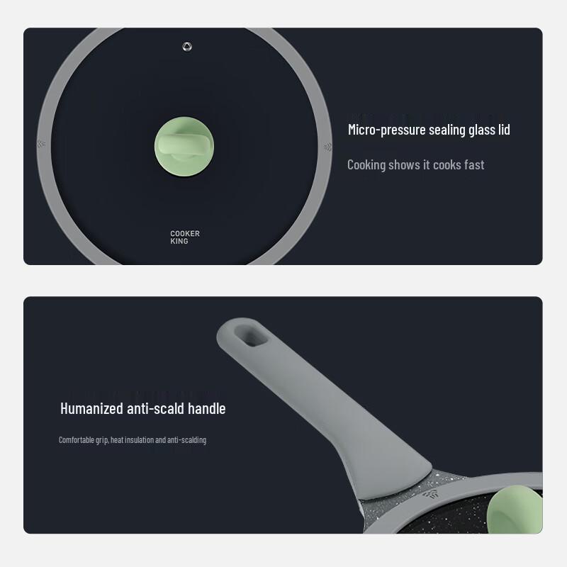 Chui Da Huang Non-stick 3-Piece Cookware Set