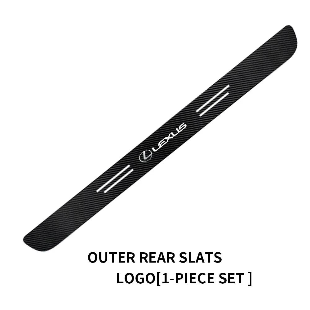 Autocolante Portbagaj Spate Mașină Benzi Pedale Prag Ușă Decal Anti-zgârieturi pentru Lexus RX350 IS300 ES350 IS250 CT200H NX GS350 NX200T ES250