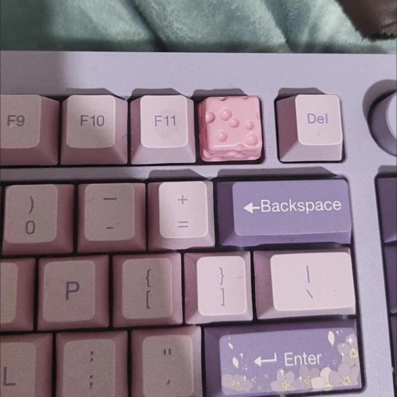 ESC Cheese Keycap Durability Resin Construction for Mechancial Keyboards Accessory ESC Keycap 1PC