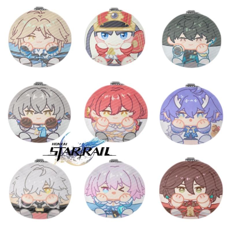 Rail March Honkaistar 7th Bronya Rand Plush Toy Keychain Bag Pendant Kids Gifts