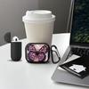 Case For Airpods Pro 4 Pro3 1 2 Pro2 3 Earphone Cases Cover Pink Butterfly