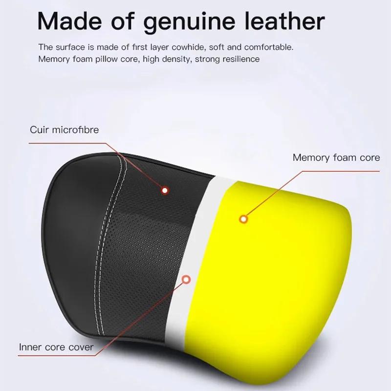 GLC GLB Car Seats Support Waist Cushion Headrests Lumbar Pillow For Mercedes Benz AMG W203 W206 W220 W205 W211 W212 W201 W210 W