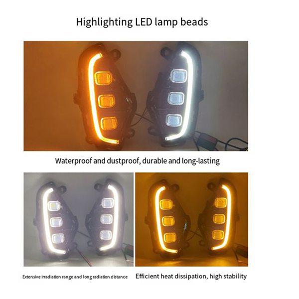 Daytime Running Lights Set for 2019-2022 Toyota RAV4