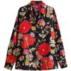 Fashion Style Winter New Women's Clothing Elegant Slimming Versatile Long Sleeves Flower Print Shirt 9285281 330