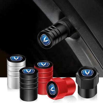 4Pcs Aluminium Alloy Car Valve Cap Dust Cover Accessories For Changan CS75 CS35 Plus CS15 CS95 RAETON CX70 CS55 EADO CX20 Alsvin