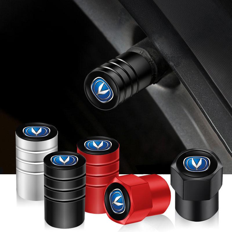 4Pcs Aluminium Alloy Car Valve Cap Dust Cover Accessories For Changan CS75 CS35 Plus CS15 CS95 RAETON CX70 CS55 EADO CX20 Alsvin rlapg99