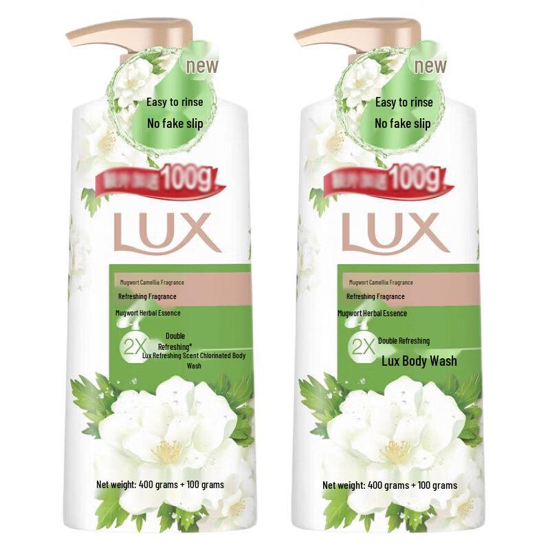 

LUX Mugwort Camellia Scent Refreshing & Moisturizing Shower Gel