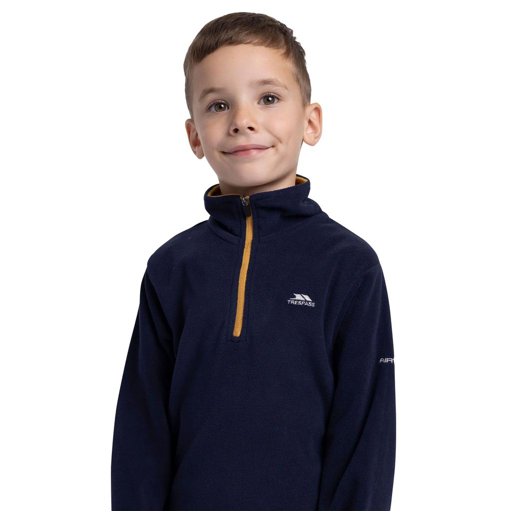 TRESPASS Boys Etto Airtrap Microfleece