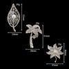 Car Perfume Clip Zcargel Bling Maple Leaf Aromatherapy Clip Diamond Vent Decorations Aromatherapy Clip For Car Air Outlet Car Coconut Palm