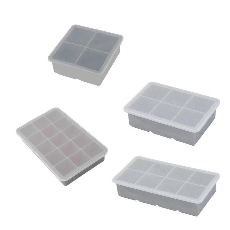 15-Grid Food Grade Silicone Ice Cube Mold - Easy Release for DIY Ice Making