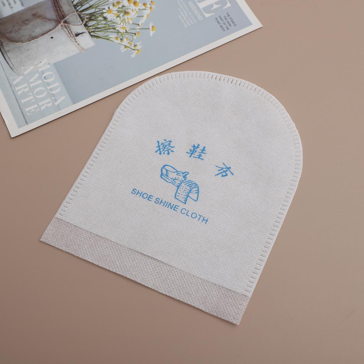 Disposable Hotel Shoe Wipes - Travel Shoe Cleaning Paper Non-woven Fabric