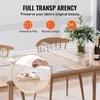 PVC Table Protector 42x60 Inch Clear Plastic Desk Protector 2.0mm Thick