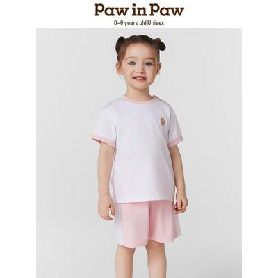 PawinPaw Cartoon Bear Unisex Casual Set