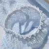Summer Women's Ice Silk Sun Protection Arm Sleeves Elegant Pleated Bubble  Anti-UV Gloves Cooling Sleeves for Outdoor Driving Cycling