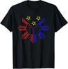 Philippines Sun Three Stars Graphic T-shirt