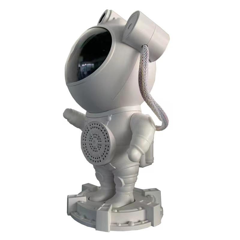 Hot Sale Astronaut Bluetooth Speaker with Colorful Starry Sky Light Projection & White Noise Laser Night Light