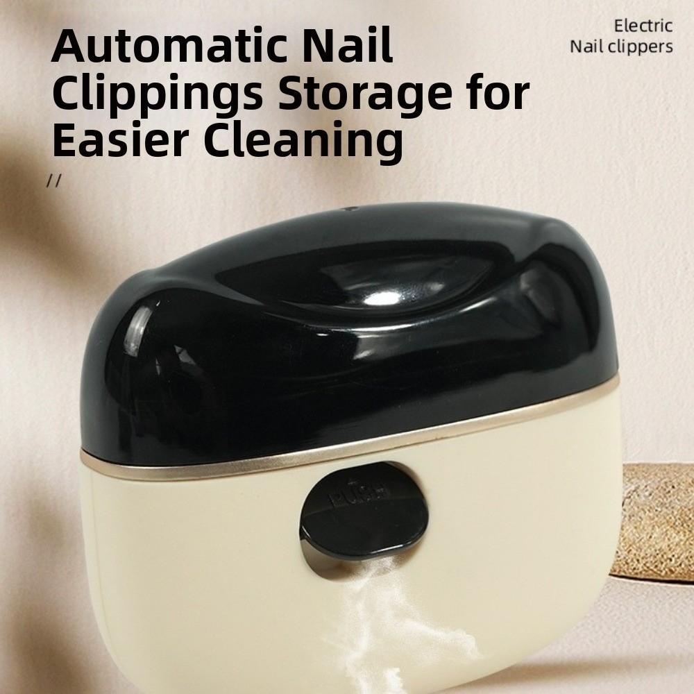 With LED Automatic Nail Trimmer Safe Design Nail Polisher Baby Toes Nail Clipper For Toddlers