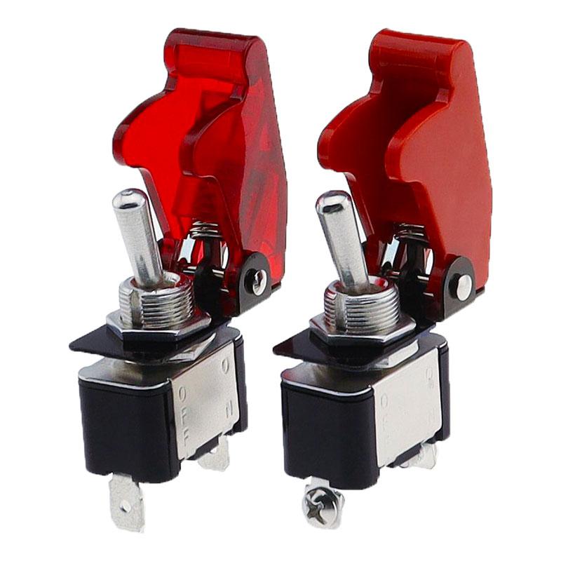 New style KN3A-101 toggle switch Rocker Arm 2Pin 2/gear ON-OFF10A 125V/250V AC cap matching 12V 24V 48V 110V 220V universal