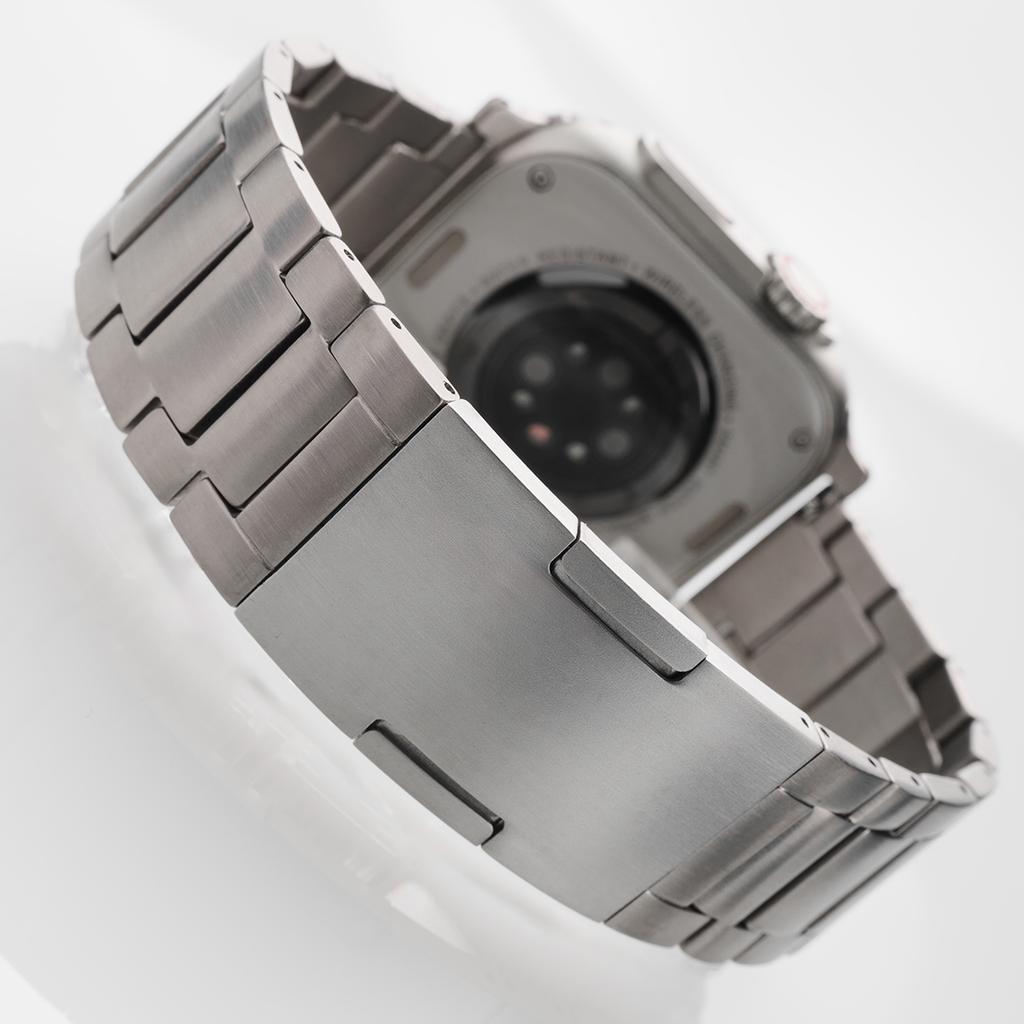 Luxusní titanový řemínek pro Apple Watch Ultra 3/2 49mm 46mm 45mm 44mm 42mm Kovový pásek pro Iwatch Series 11 10 9 8 7 6 5 4 Náramek