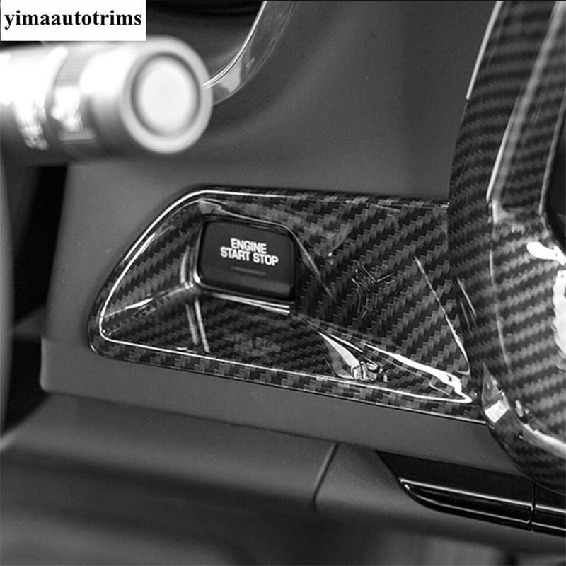 ABS Seat Head Pillow Button / Steering Wheel / Water Cup Holder Panel Cover Trim Accessories For Chevrolet Camaro 2016 -