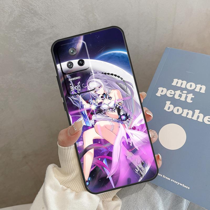 Honkai Impact 3rd For Xiaomi 12T 11T Pro 11 12 13 Lite Case For POCO F5 X3 X5 Pro F4 X4 GT F3 M5 M5s C40 Cover