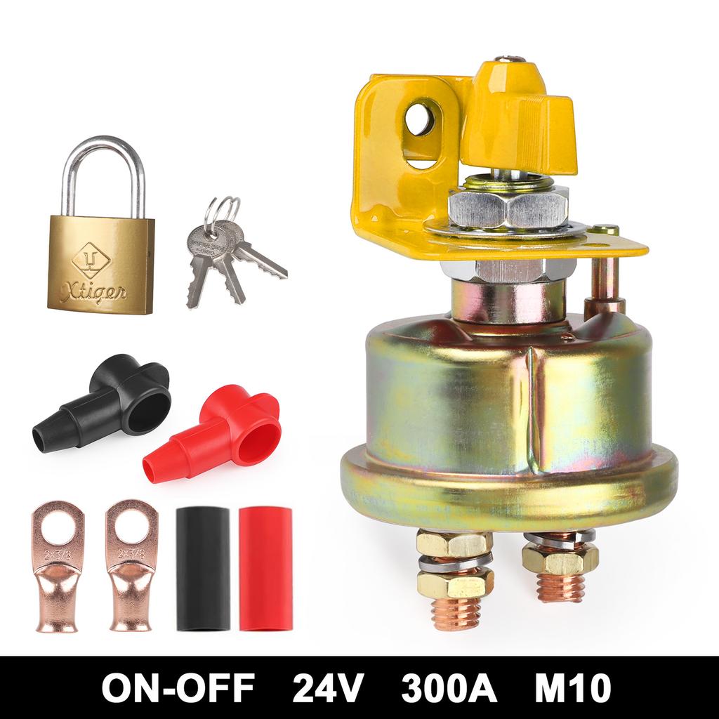 200A Universal High Current Master Battery Disconnect Switch Relays Car Master Switch Kill Cut Off Isolator Switchs