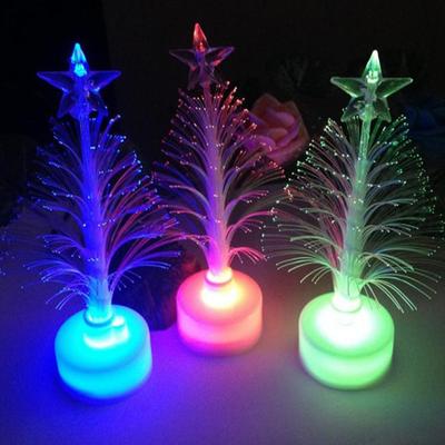 Künstlicher Weihnachtsbaum LED-Beleuchtung Innen für Kinder Navidad Geschenke Weiß Niedlich Innen Weihnachten Neujahr Farbwechsel