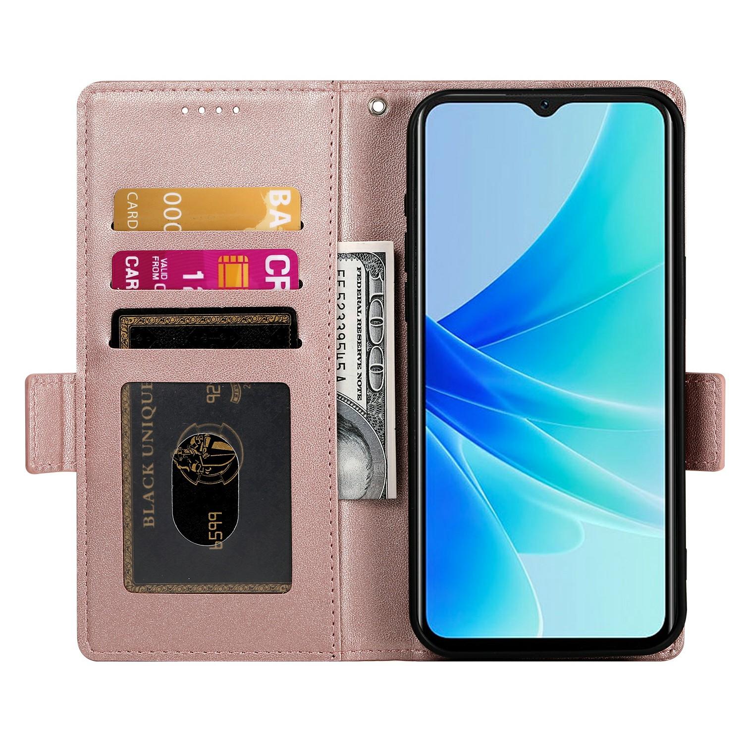 

For Sony Xperia 1 VII Stand Case PU Leather Wallet Phone Cover Wine Red