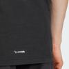 adidas Retro Sports Letter Logo Round Neck Slim Fit Striped Quick-Dry Short Sleeve T-Shirt Men Tops Black JJ1438