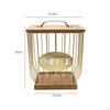 Porta Caffè Cestino Portaoggetti Custode Espresso Organizer Portapiano Cucina per Capsule